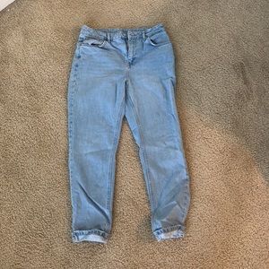 topshop mom jean